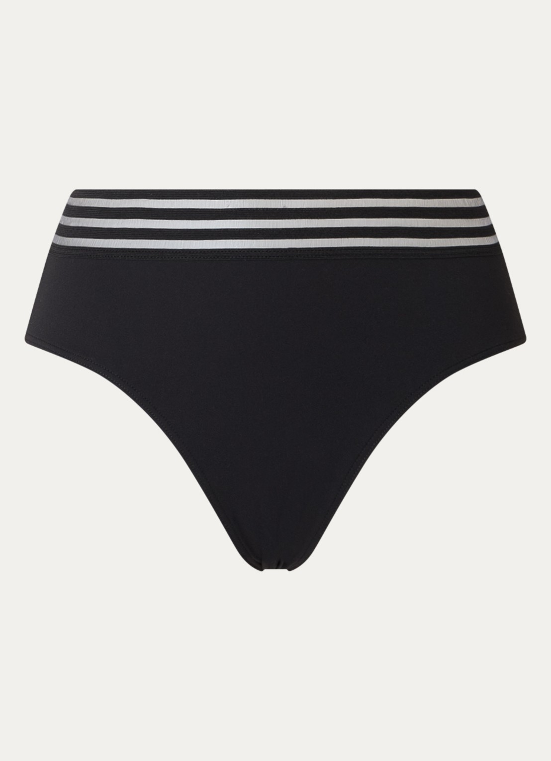 Sarda Miss bikinislip met mesh - voorkant 3 zwart