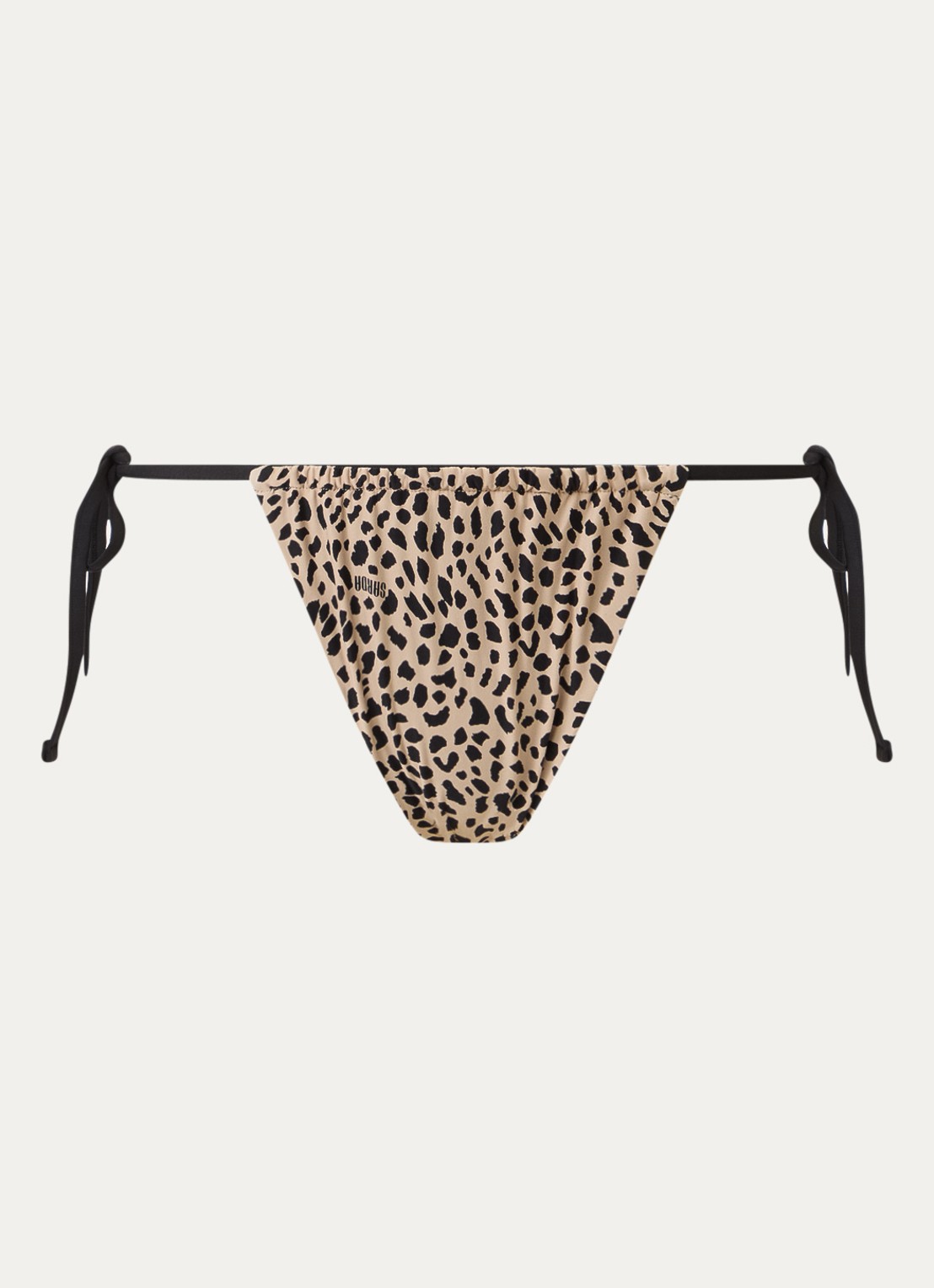 Sarda Pryce brazilian bikinislip met panterprint - voorkant 2 beige