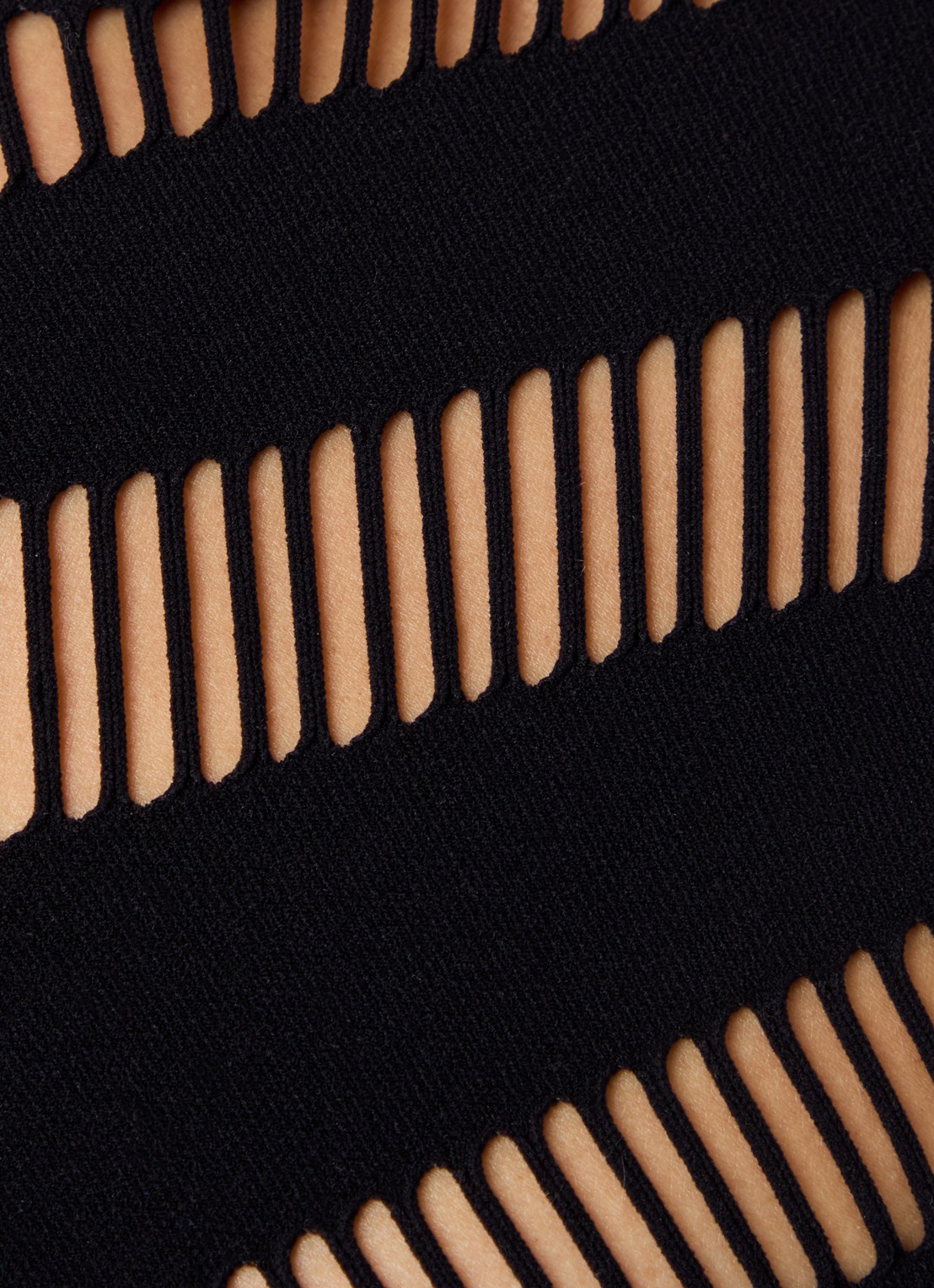 Sarda Rojas top met opengewerkt dessin - detail 2 zwart