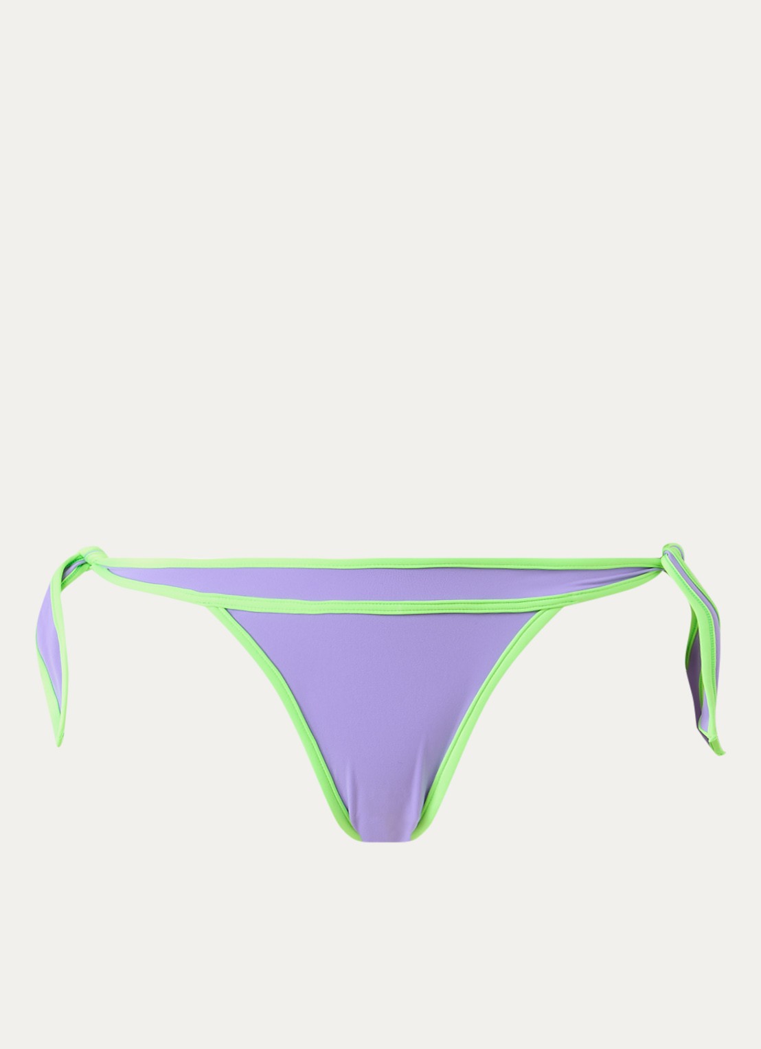 Sarda Sha bikinislip met geknoopt detail - voorkant 2 violet