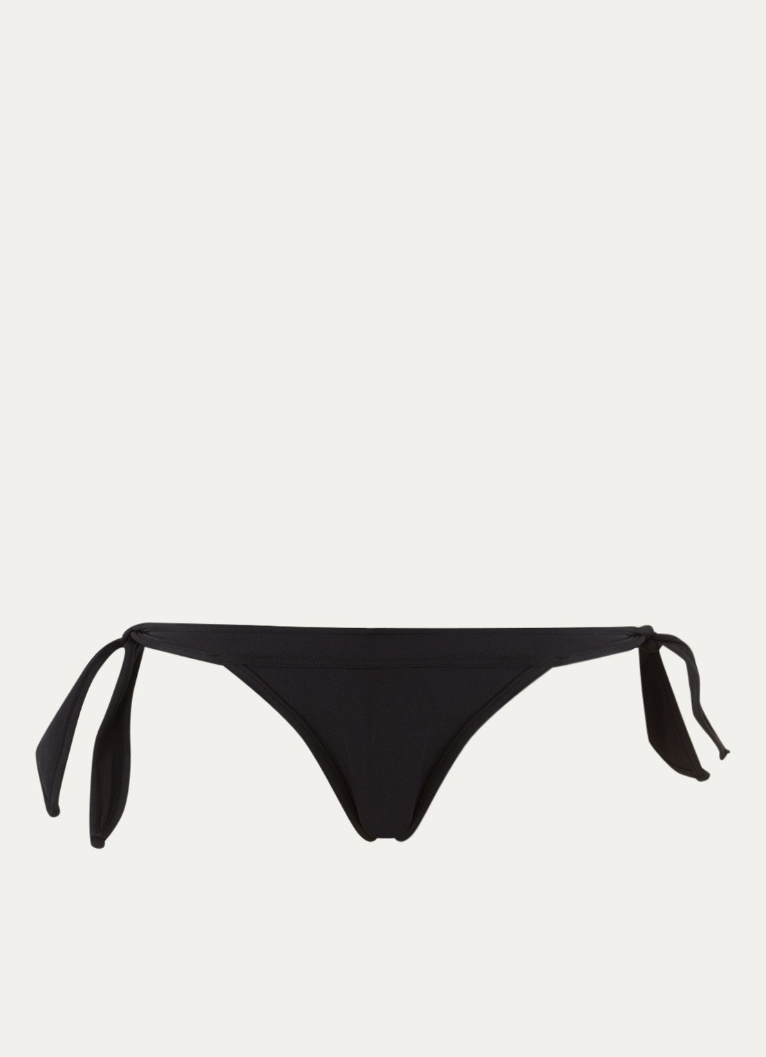 Sarda Sha bikinislip met geknoopt detail - voorkant 4 zwart