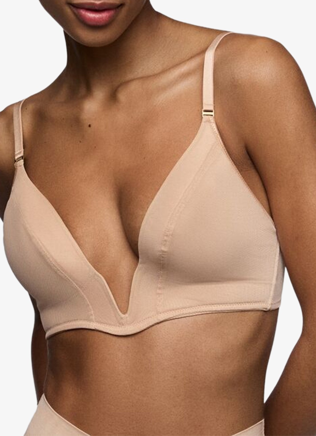 Sarda Tegla voorgevormde bralette - detail creme