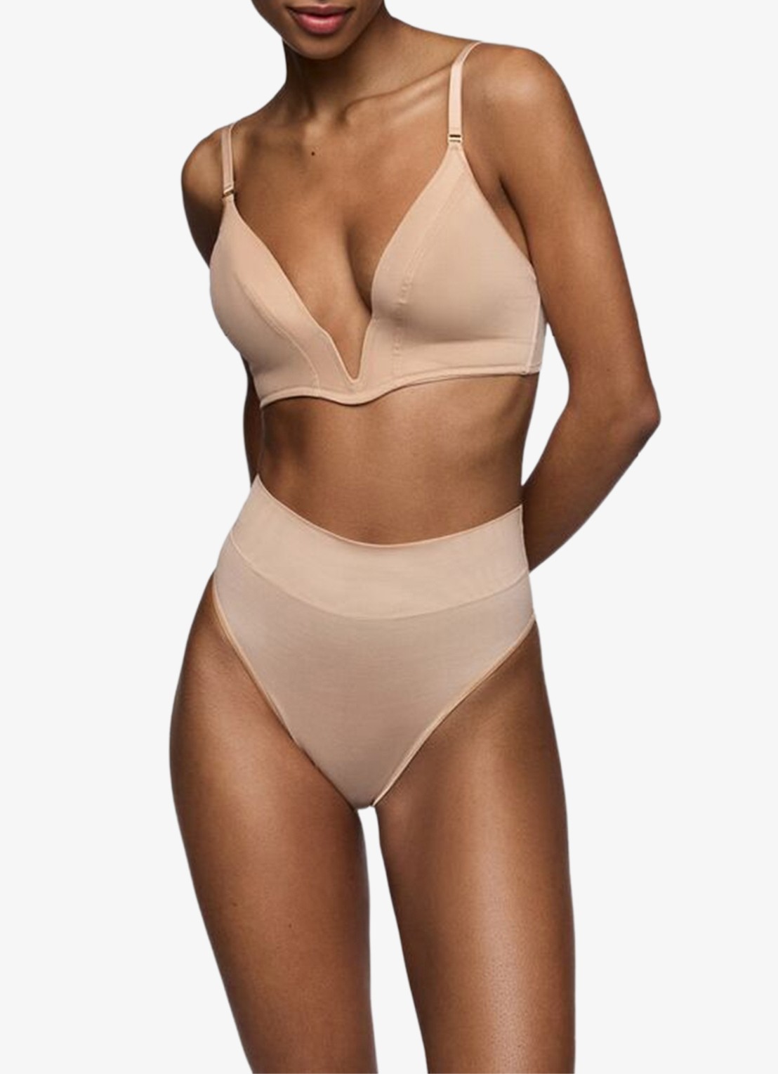 Sarda Tegla voorgevormde bralette - voorkant 4 creme