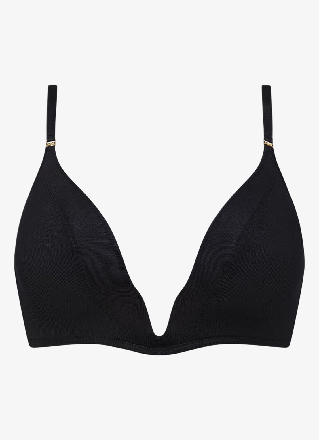 Sarda Tegla voorgevormde bralette - voorkant 3 zwart