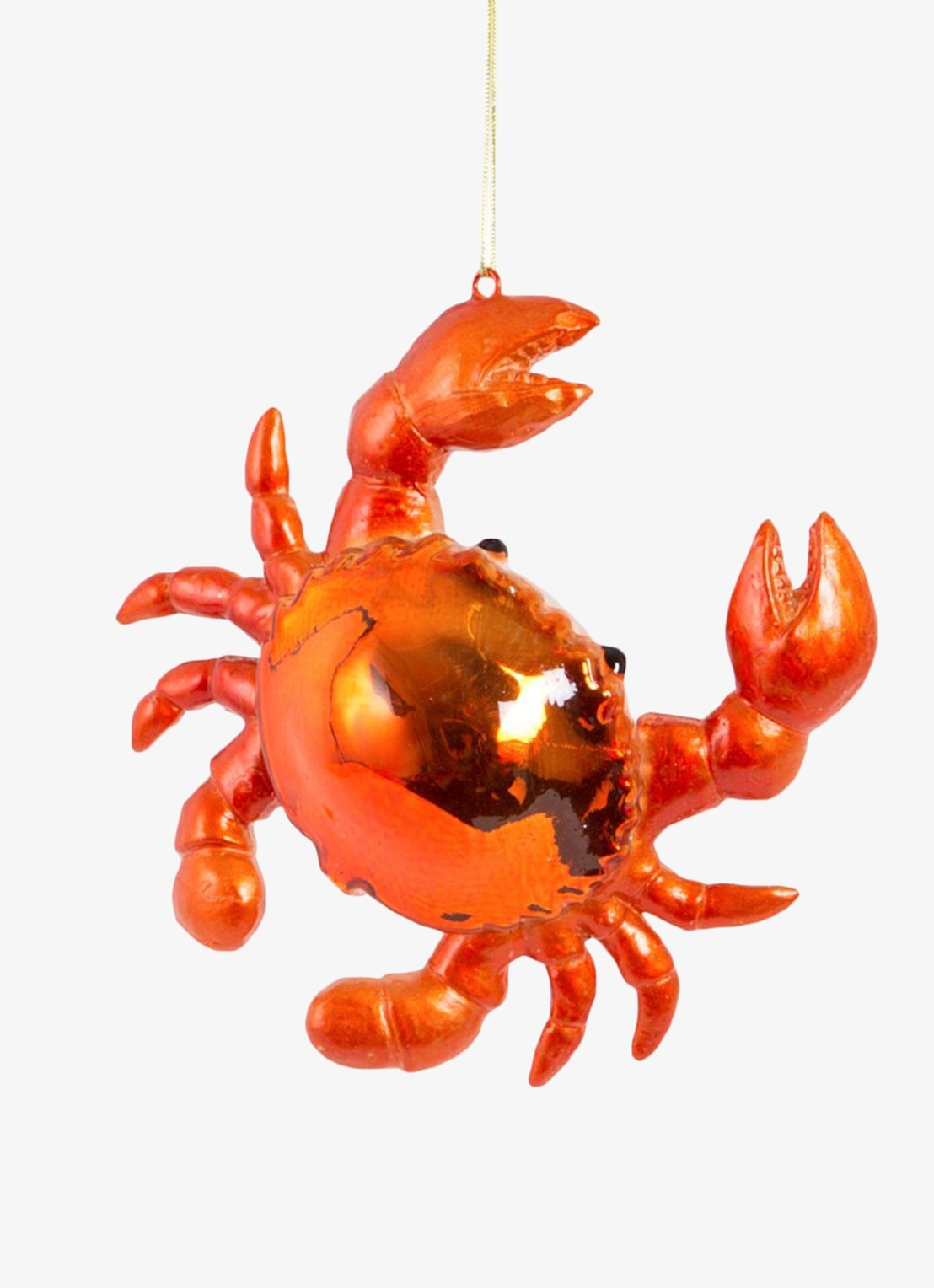 Sass & Belle Cooper kersthanger 11 cm - voorkant orange