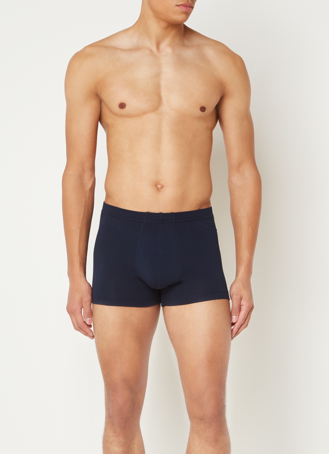 Schiesser Boxershorts in 3-pack - voorkant 2 royalblauw