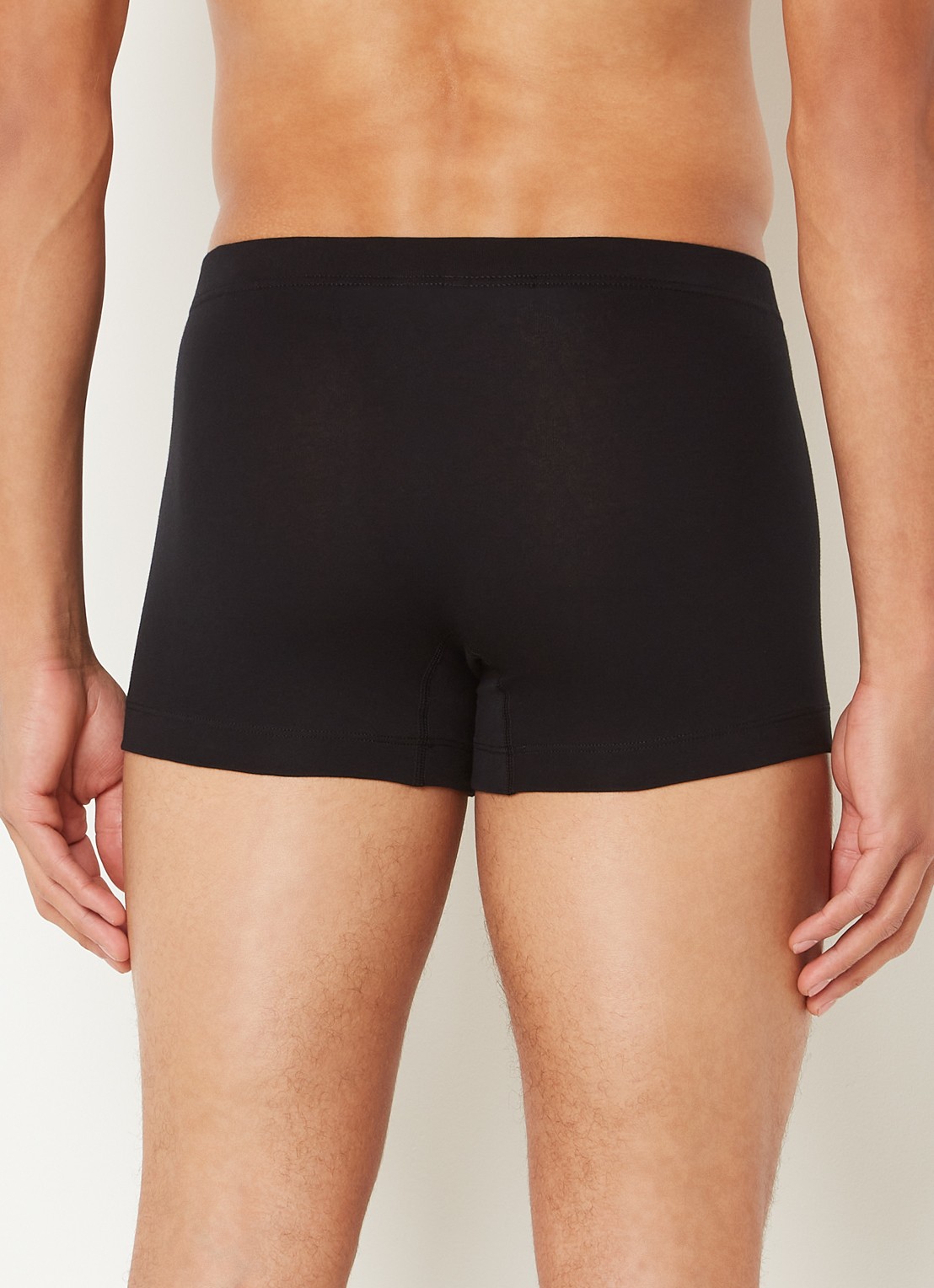 Schiesser Boxershorts in 3-pack - achterkant 4 zwart