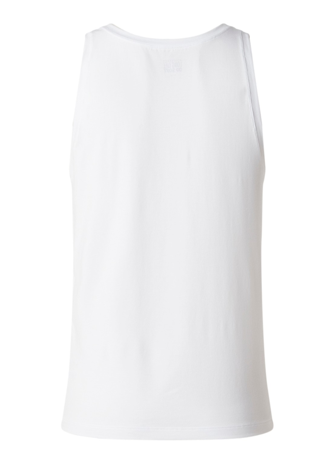 Schiesser Long Life Soft tanktop  - achterkant wit