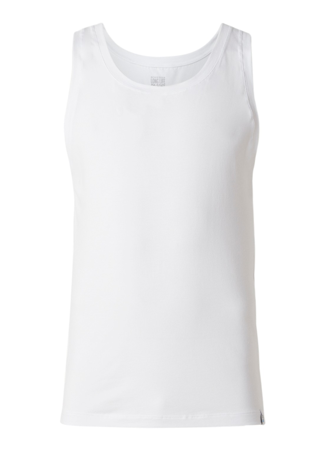 Schiesser Long Life Soft tanktop  - voorkant 2 wit