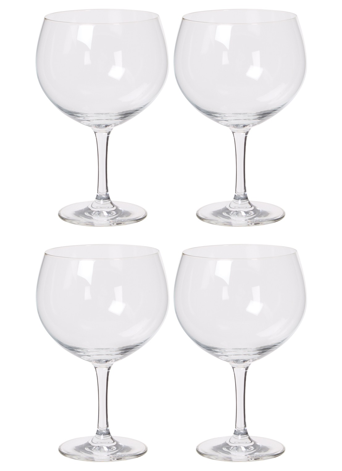 Schott Zwiesel Bar Special gin tonic cocktailglas 71 cl set van 4 - voorkant transparant