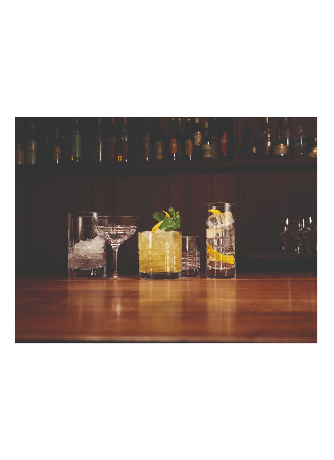 Schott Zwiesel Basic Bar cocktailglas 20 cl set van 2 - voorkant 2 transparant