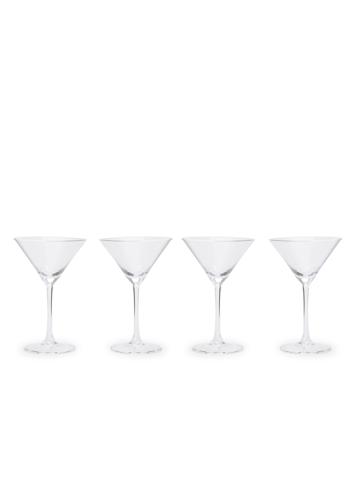Schott Zwiesel Echo cocktailglas 16 cl set van 4 - voorkant transparant