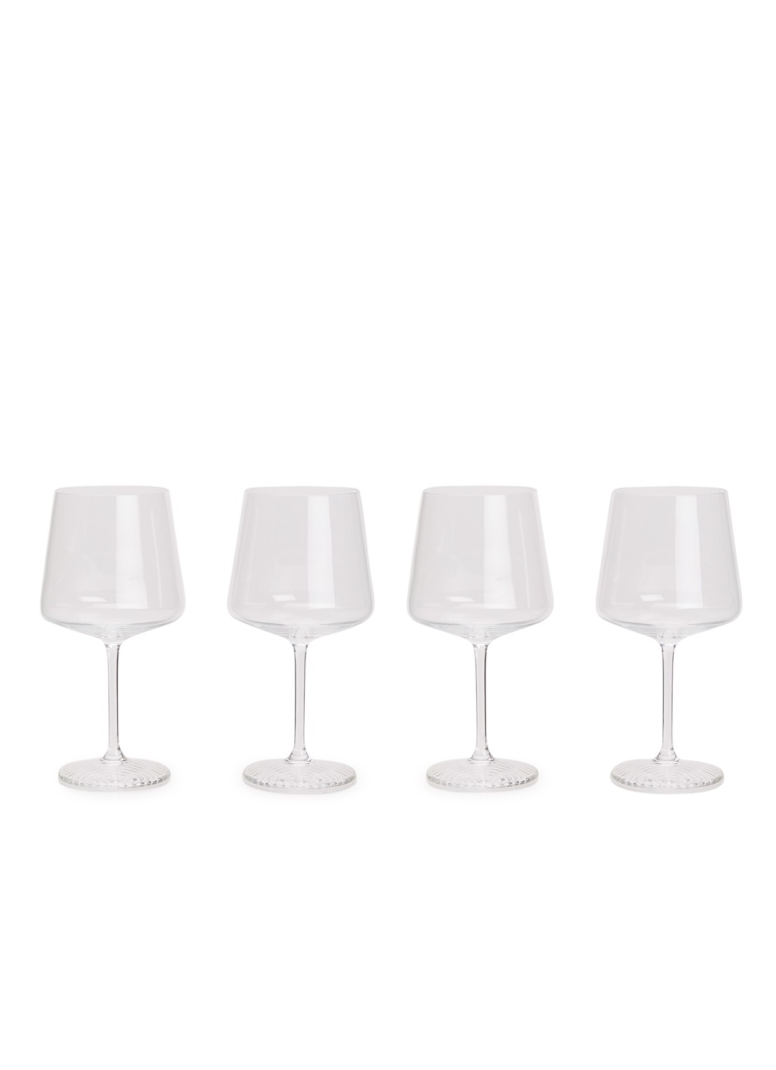 Schott Zwiesel Echo Gin Tonic cocktailglas 63 cl set van 4 - voorkant transparant