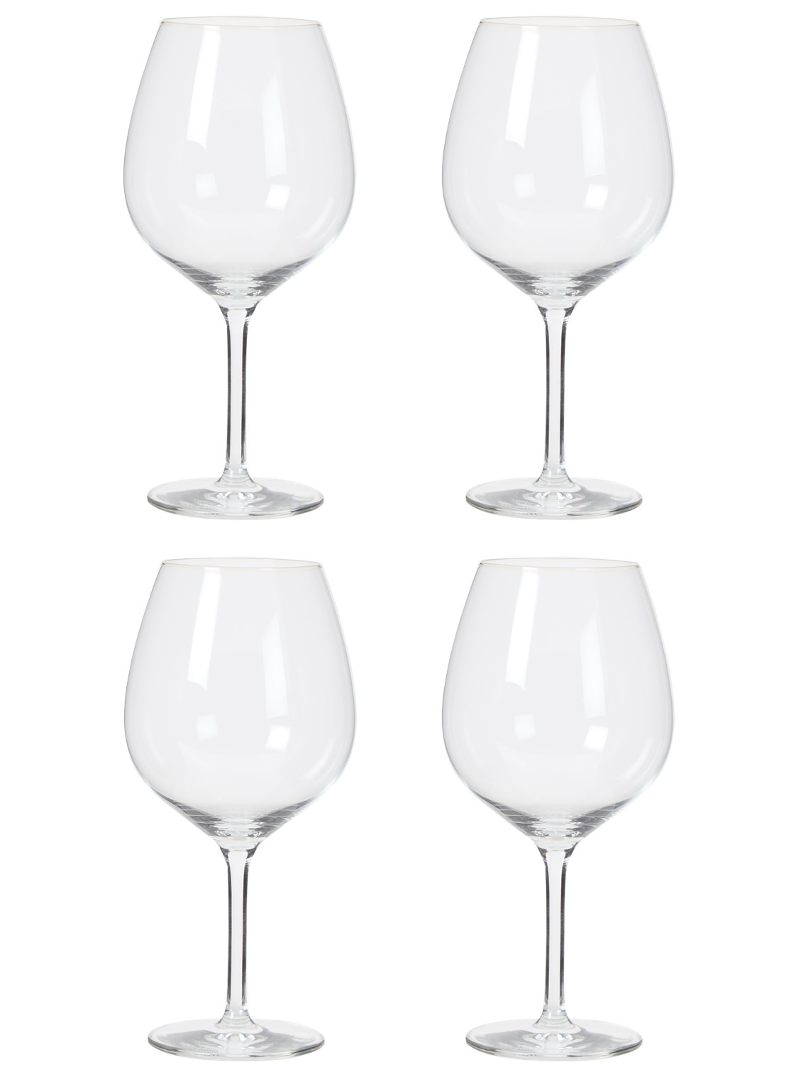 Schott Zwiesel For You Bourgogne rode wijnglas 63 cl set van 4 - voorkant transparant