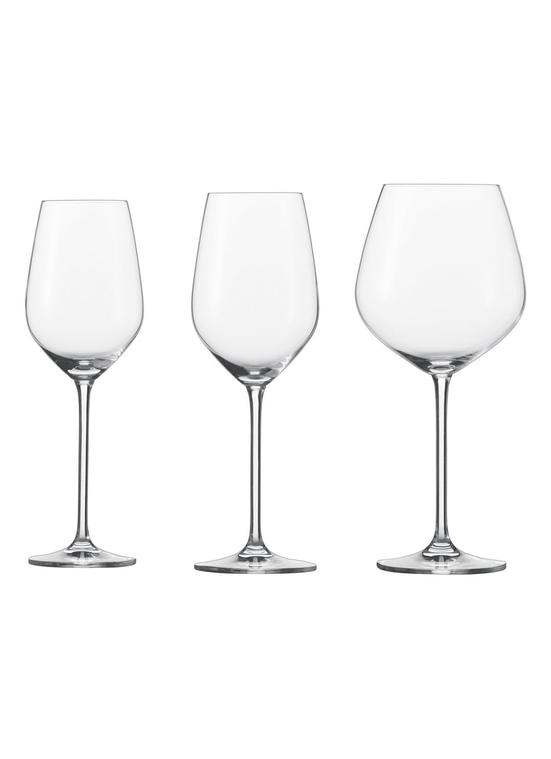Schott Zwiesel Fortissimo glazenset 18-delig - voorkant 2 transparant