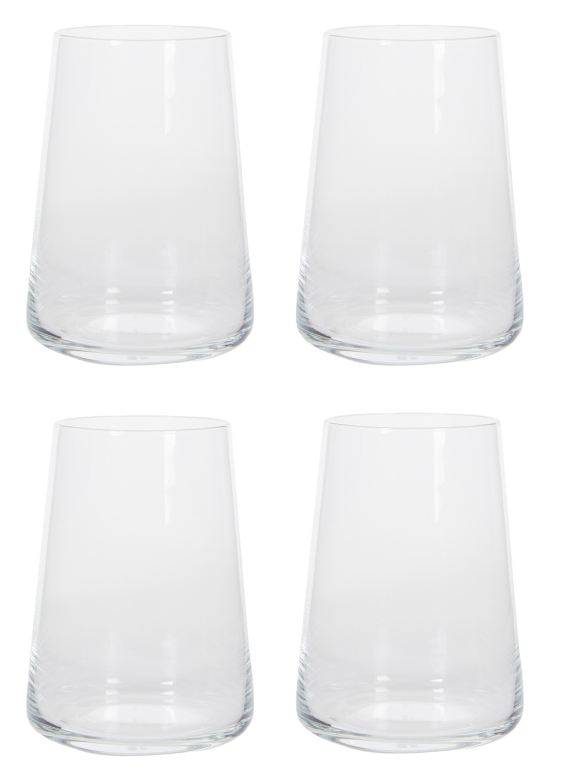 Schott Zwiesel Mio waterglas set van 4 - voorkant transparant
