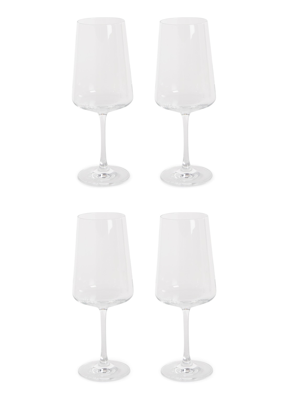 Schott Zwiesel MioVino rode wijnglas 50 cl set van 4 - voorkant 2 transparant