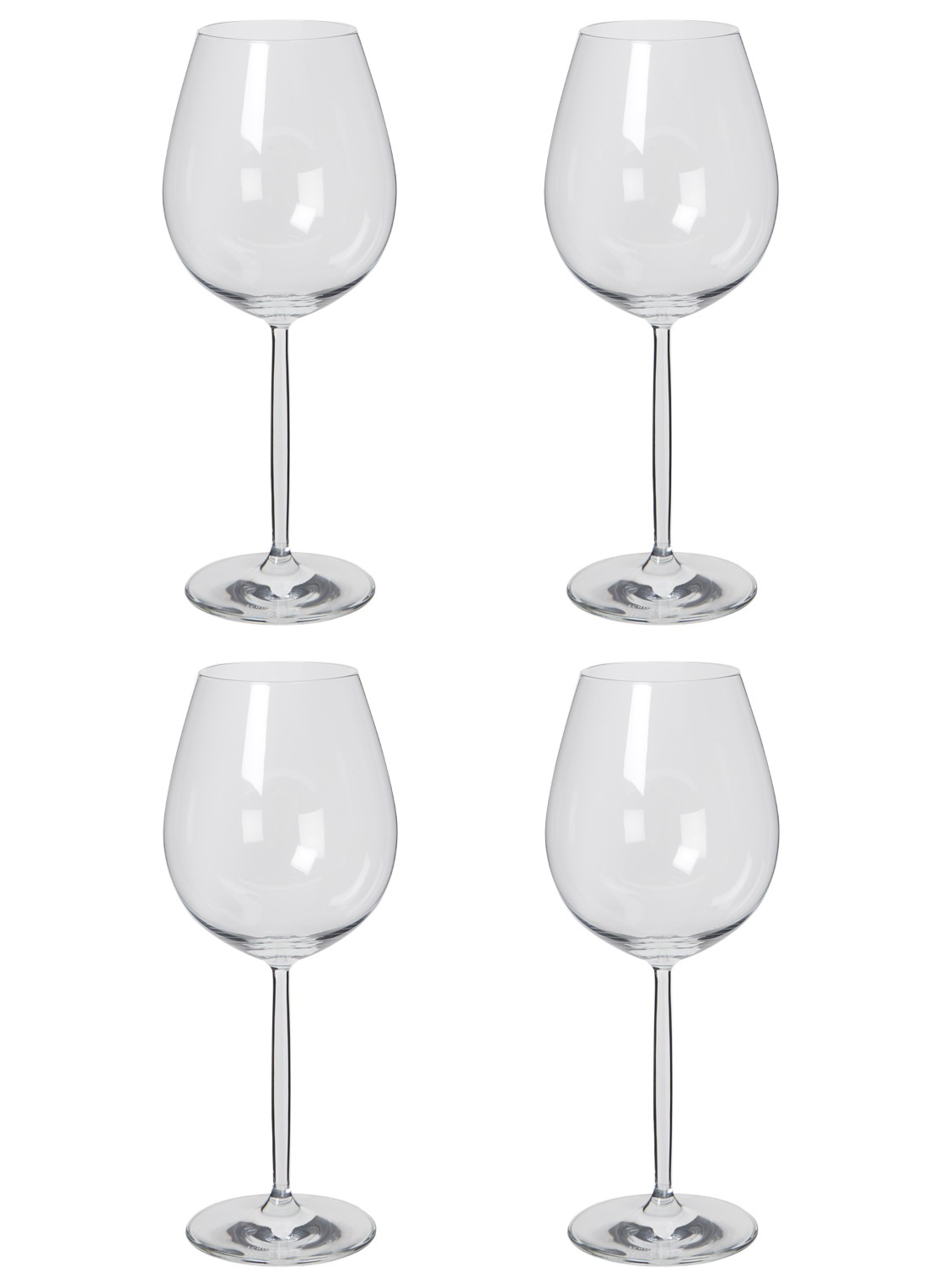 Schott Zwiesel Muse Allround wijnglas 61 cl set van 4 - voorkant transparant