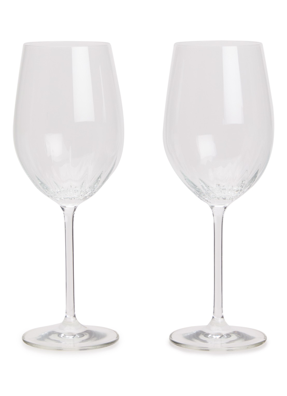 Schott Zwiesel Prizma Bordeaux rode wijnglas 56 cl set van 2 - voorkant transparant