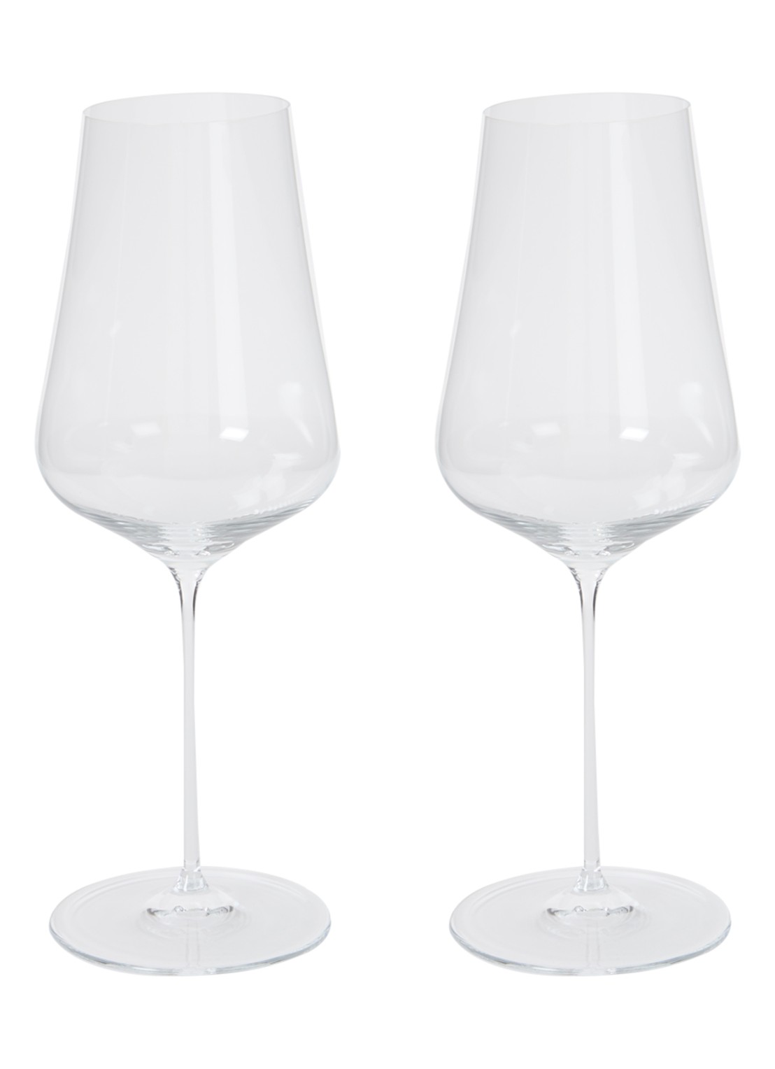 Schott Zwiesel Pure Riesling wijnglas 30 cl set van 2 - voorkant transparant