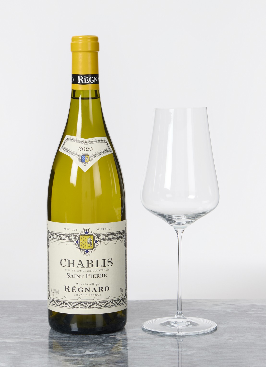 Schott Zwiesel Pure Riesling wijnglas 30 cl set van 2 - voorkant 2 transparant