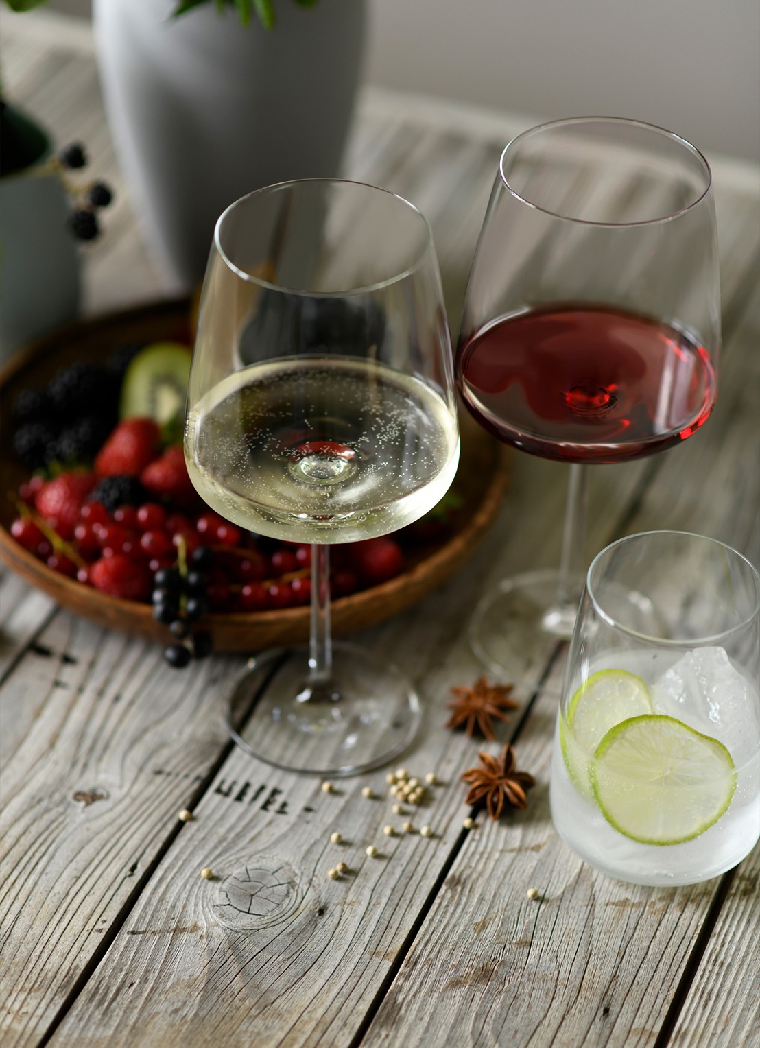 Schott Zwiesel Sensa wijnglas 71 cl set van 2 - voorkant 2 transparant