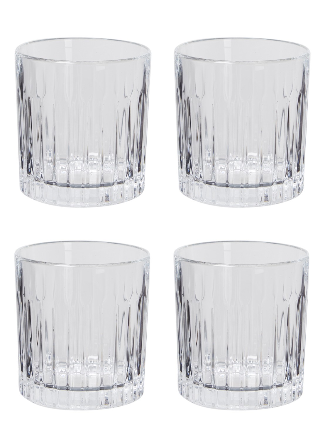 Schott Zwiesel Stage whiskyglas 36 cl set van 4 - voorkant transparant