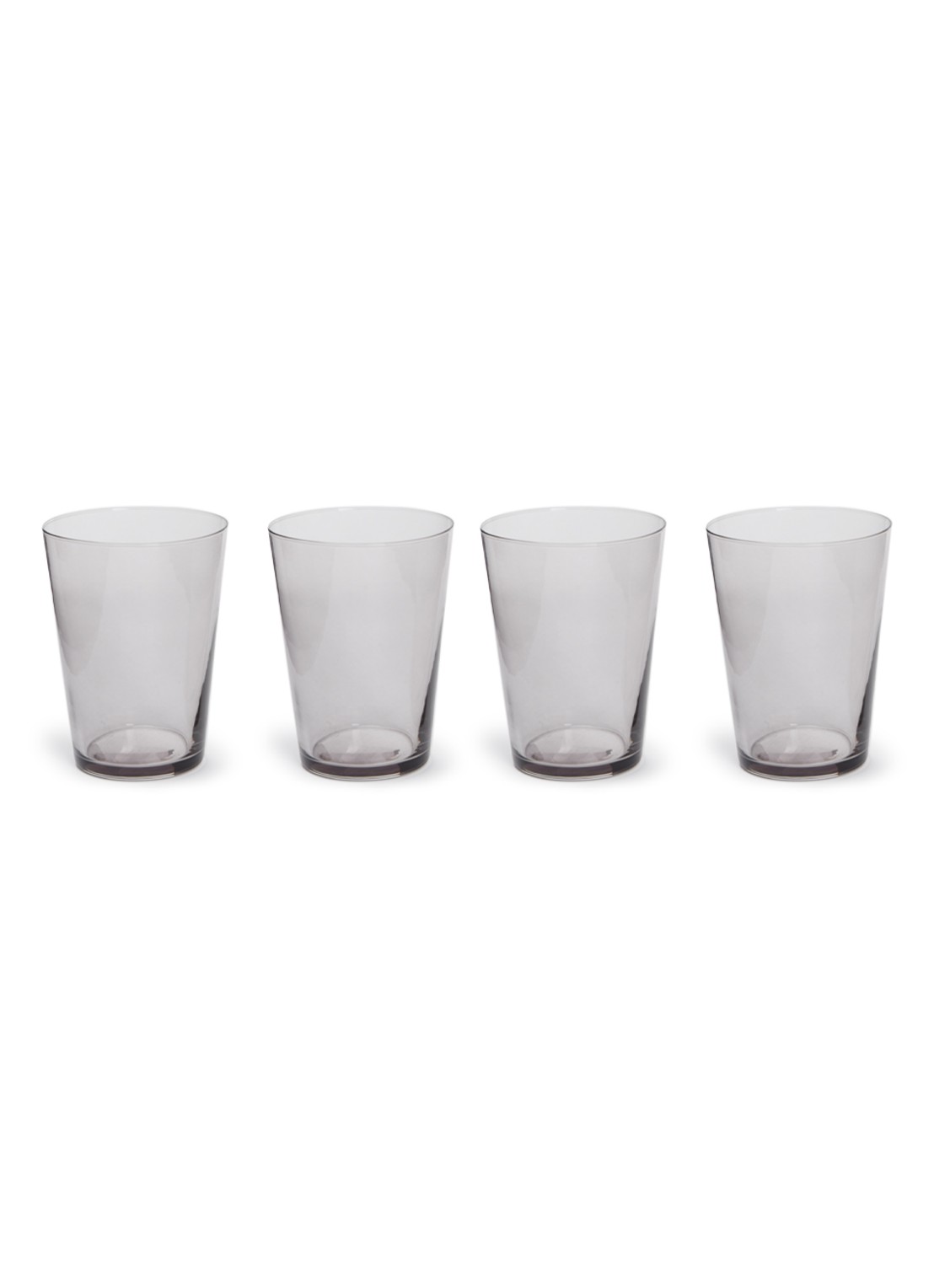 Schott Zwiesel Together waterglas 55 cl set van 4 - voorkant grijs