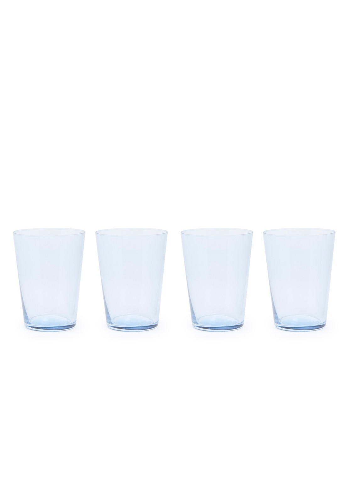 Schott Zwiesel Together waterglas 55 cl set van 4 - voorkant donkerblauw