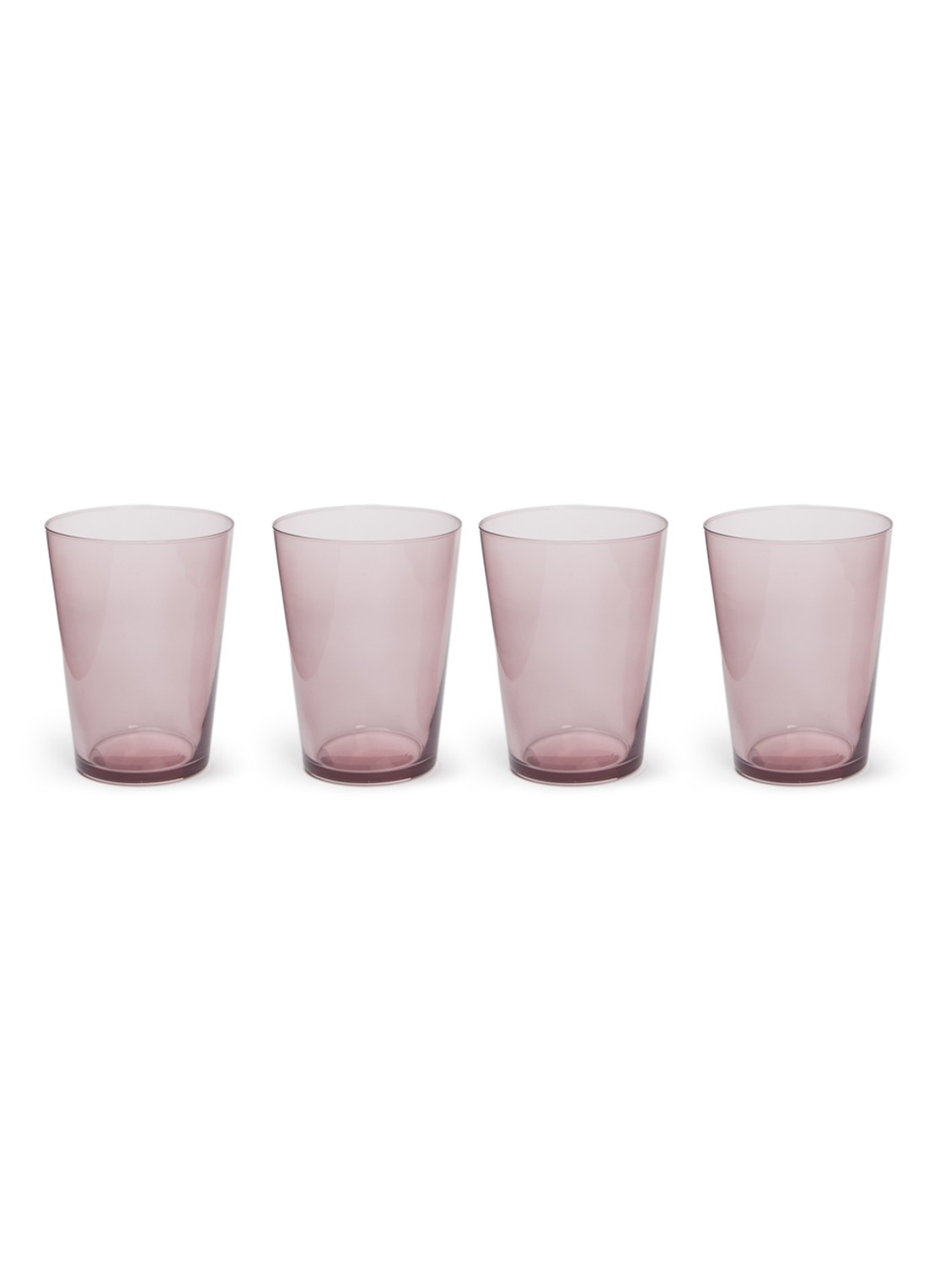 Schott Zwiesel Together waterglas 55 cl set van 4 - voorkant paars
