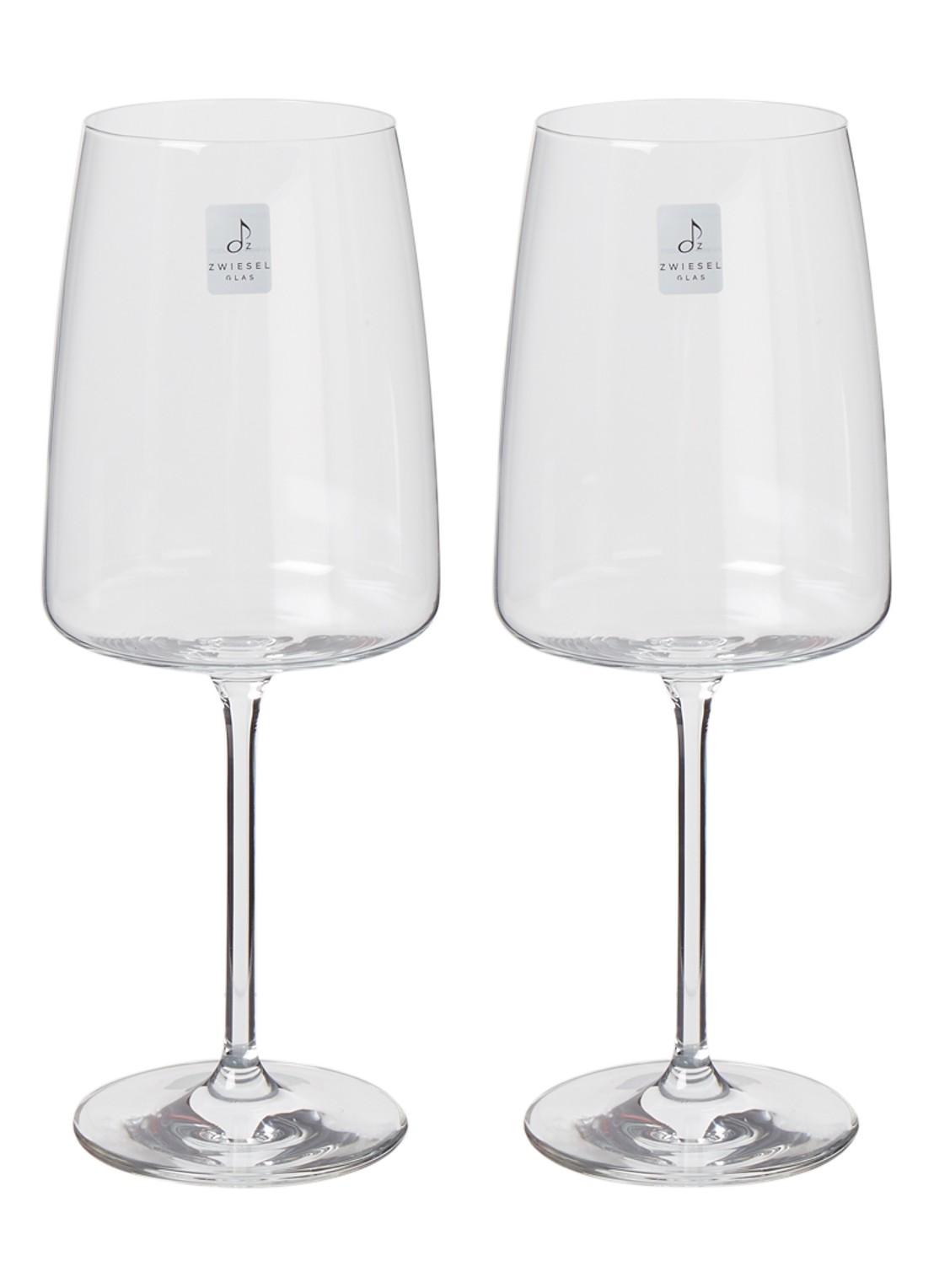 Schott Zwiesel Vivid Senses Flavoursome & Spicy wijnglas 66 cl set van 2 - voorkant 2 transparant