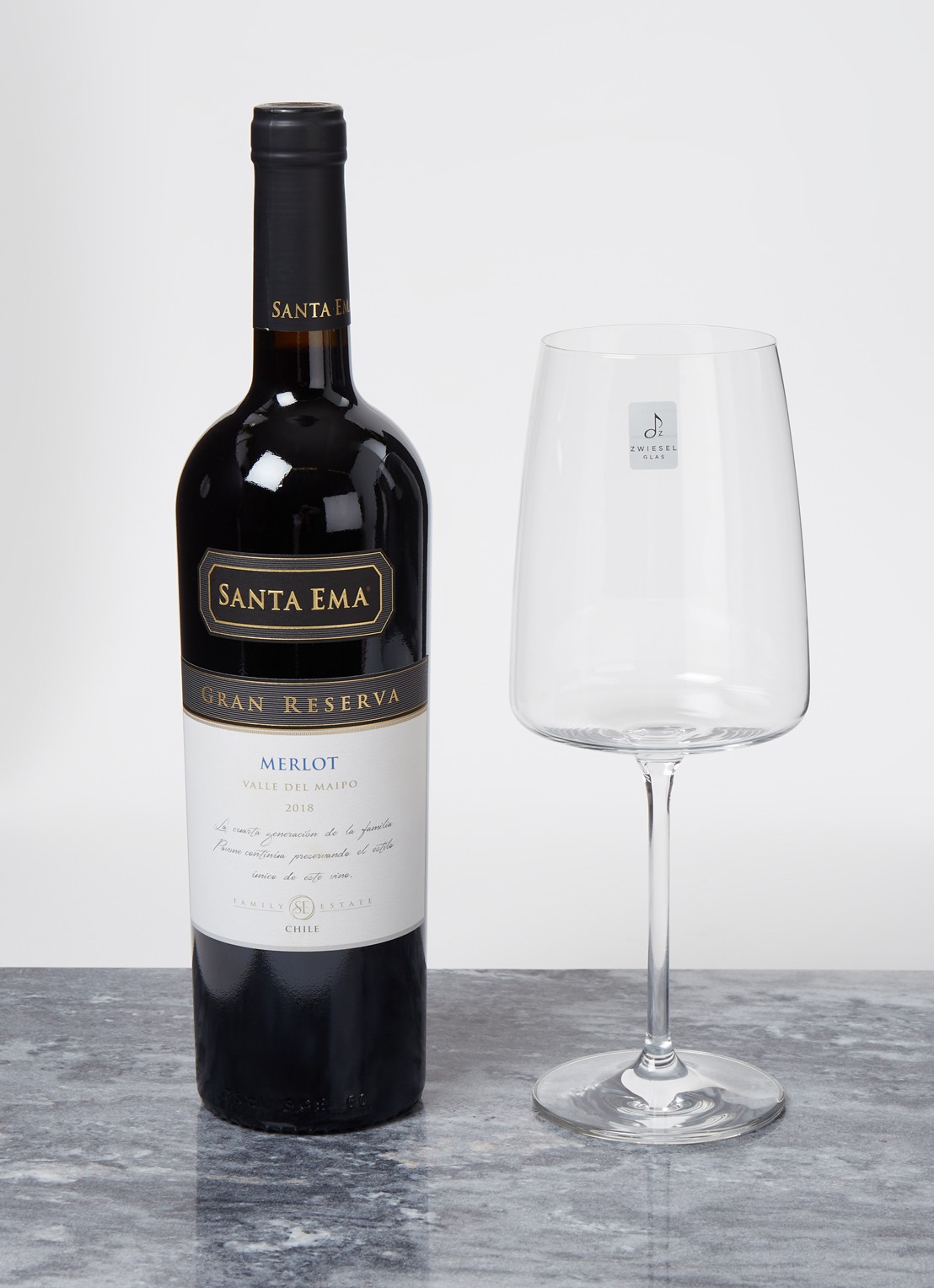 Schott Zwiesel Vivid Senses Flavoursome & Spicy wijnglas 66 cl set van 2 - voorkant 3 transparant