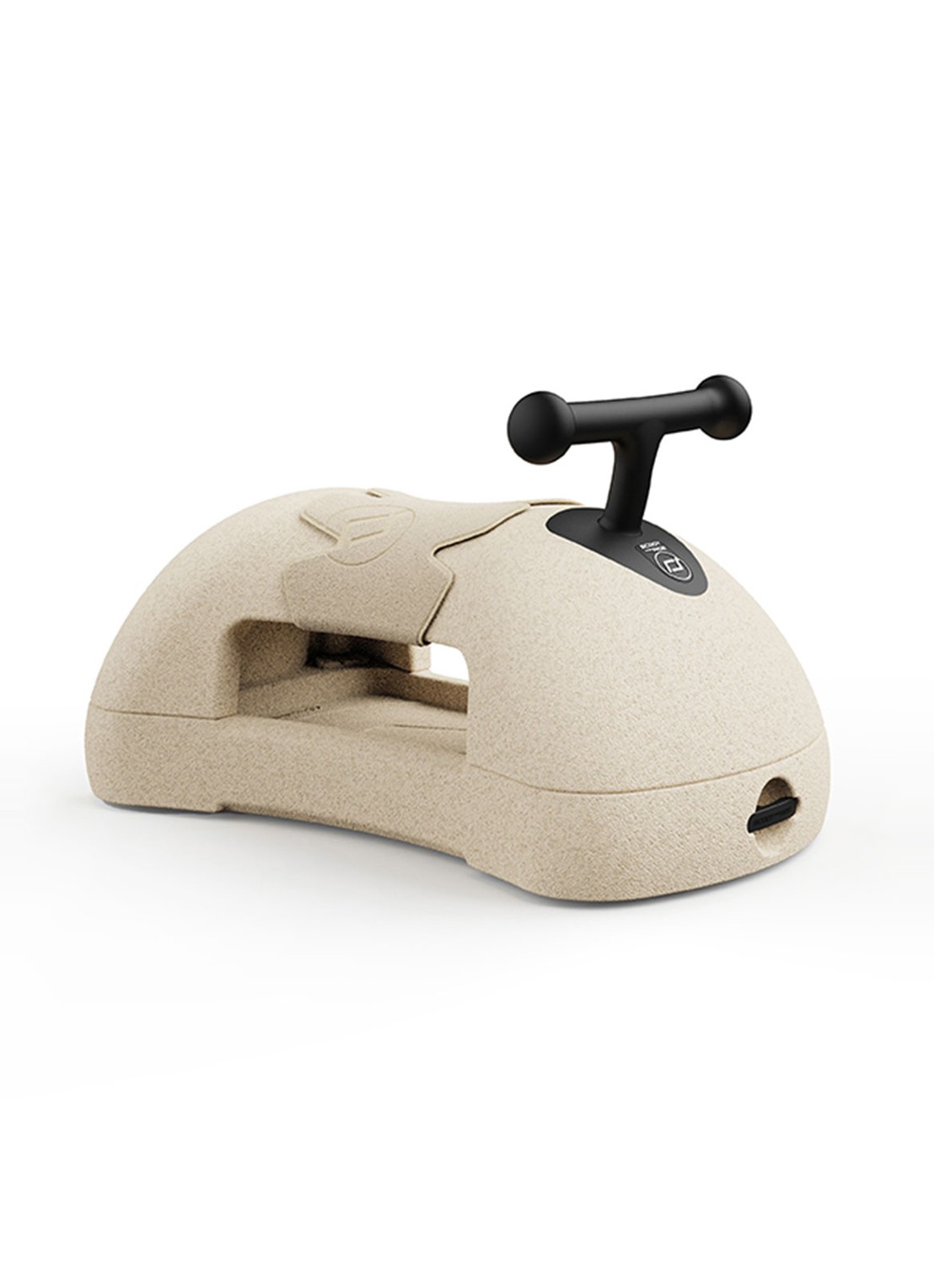 Scoot&Ride My First 3-in-1 loopwagen  - voorkant 2 donkerbeige
