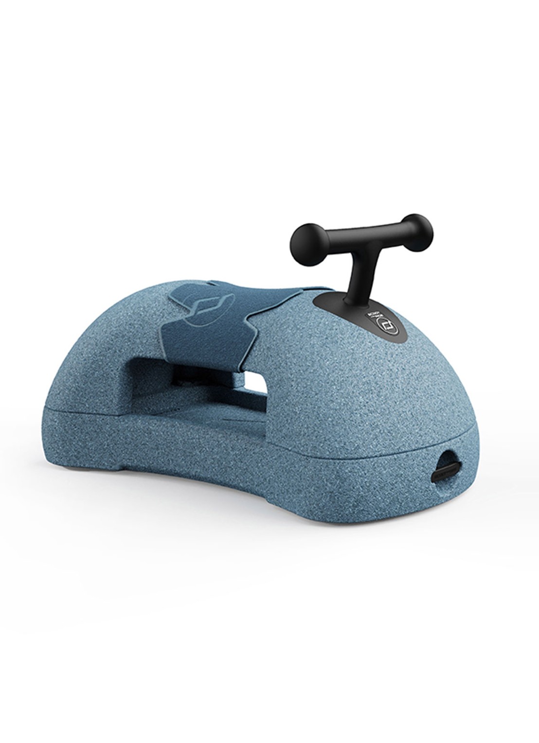 Scoot&Ride My First 3-in-1 loopwagen  - voorkant 6 blauw