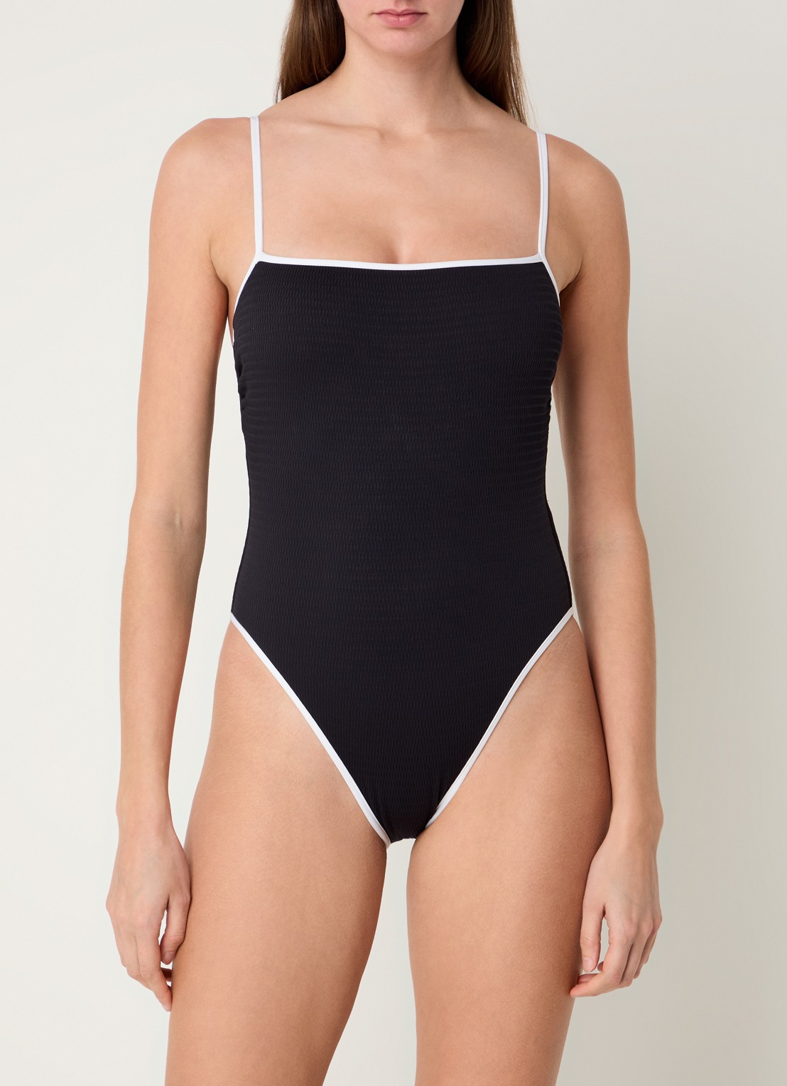 Seafolly Badpak met uitneembare vulling - detail 4 zwart