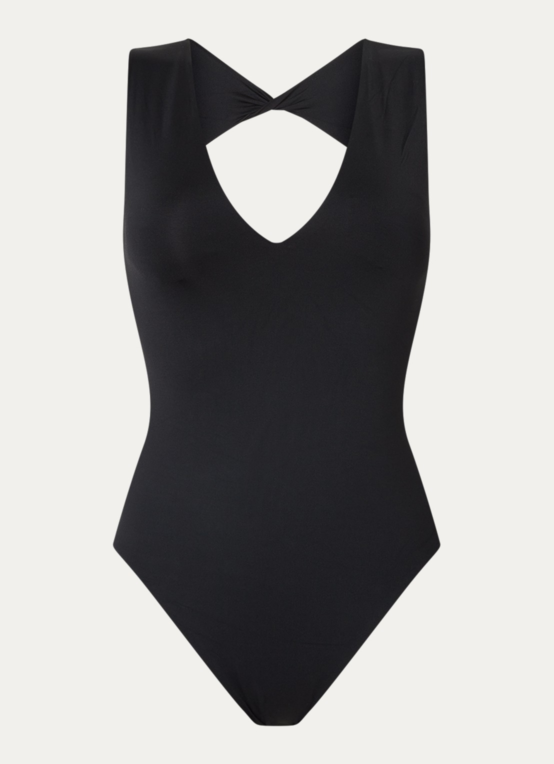 Seafolly Badpak met uitneembare vulling - voorkant zwart