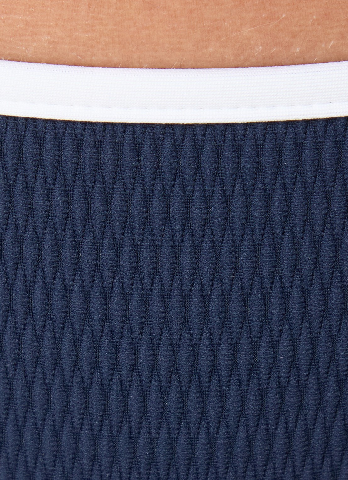 Seafolly Bikinislip met structuur - detail 4 donkerblauw
