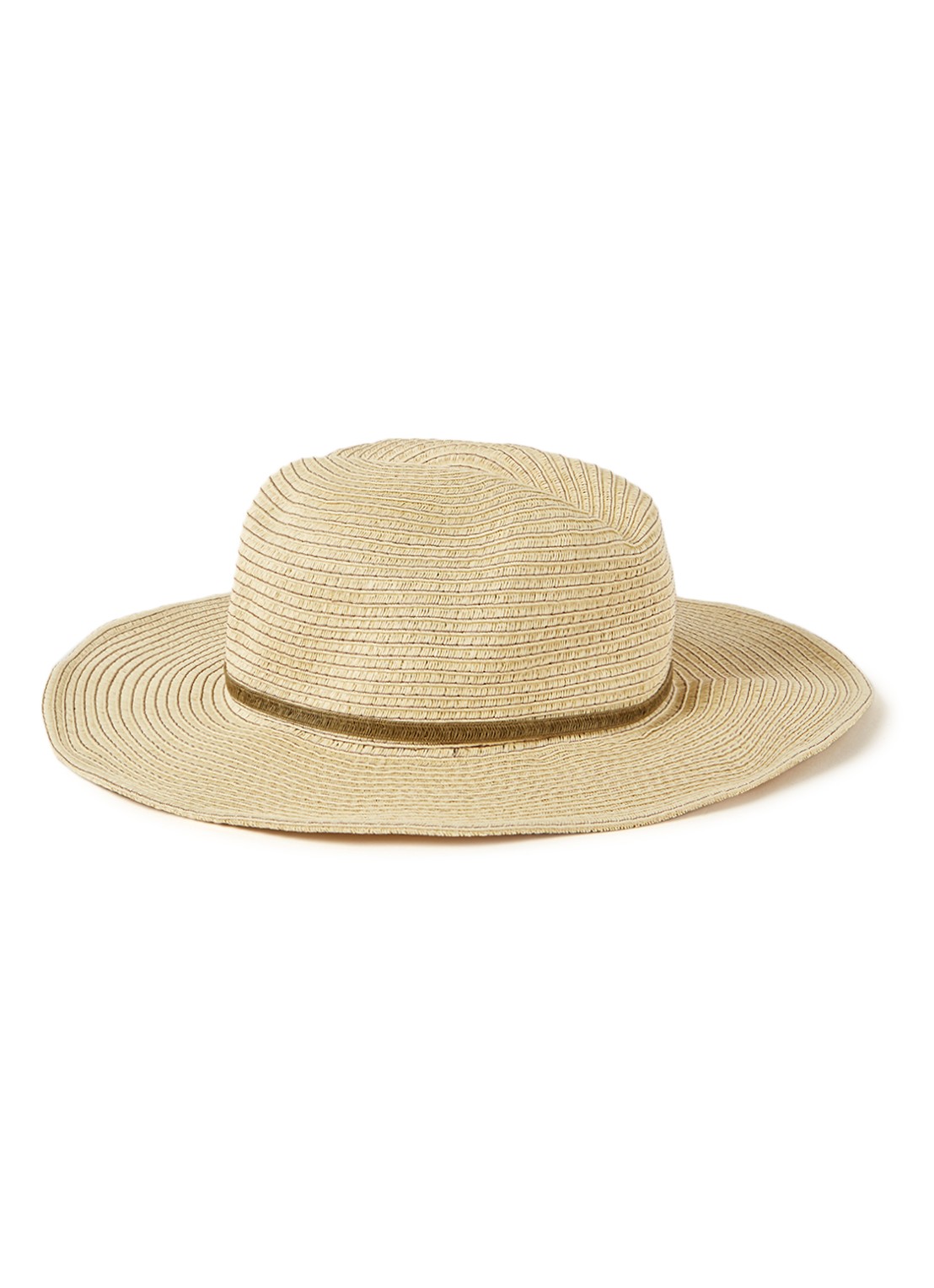Seafolly Shady Lady hoed van papier - voorkant zand