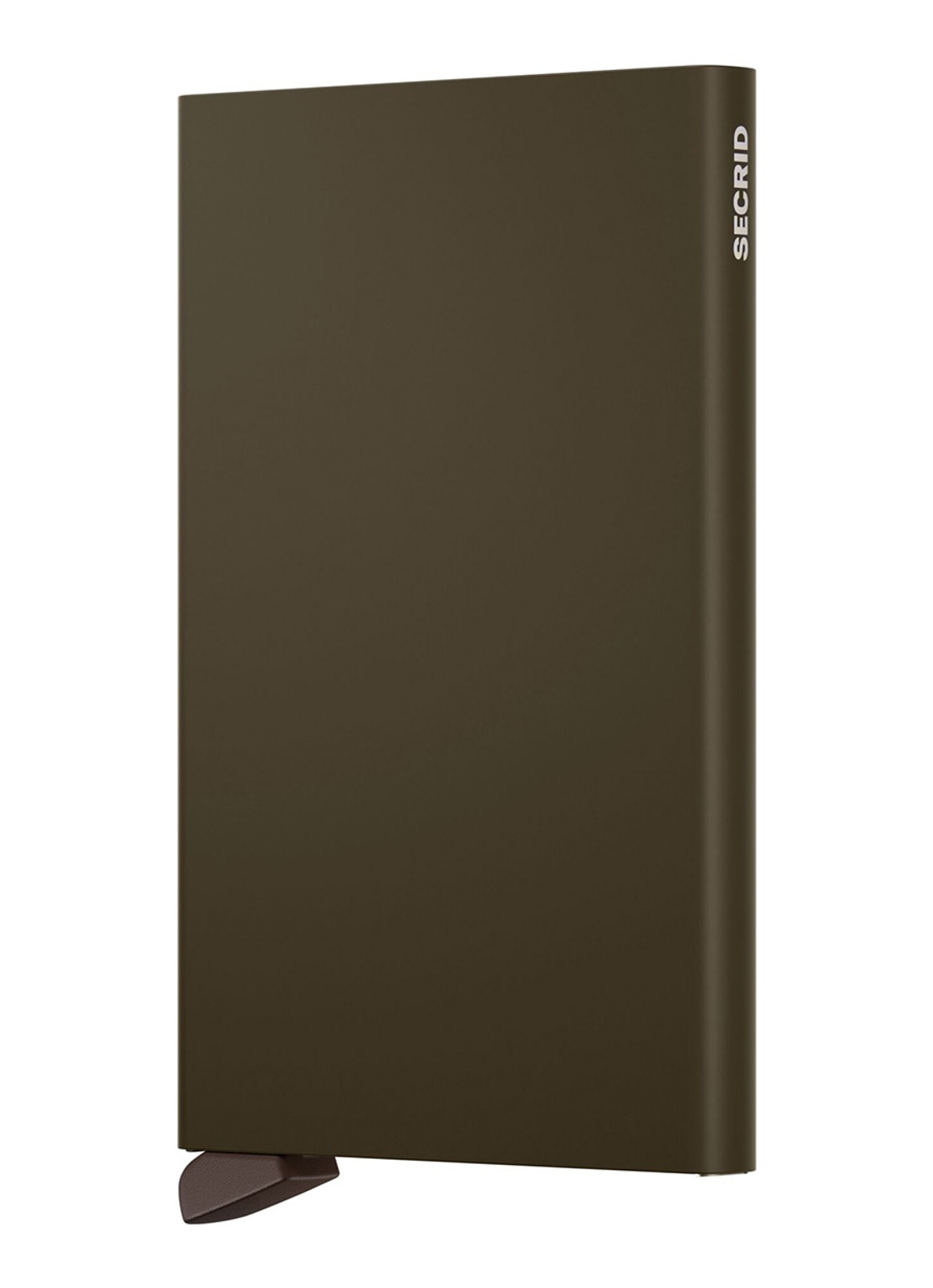 Secrid Cardprotector pasjeshouder van aluminium - voorkant 3 bruin