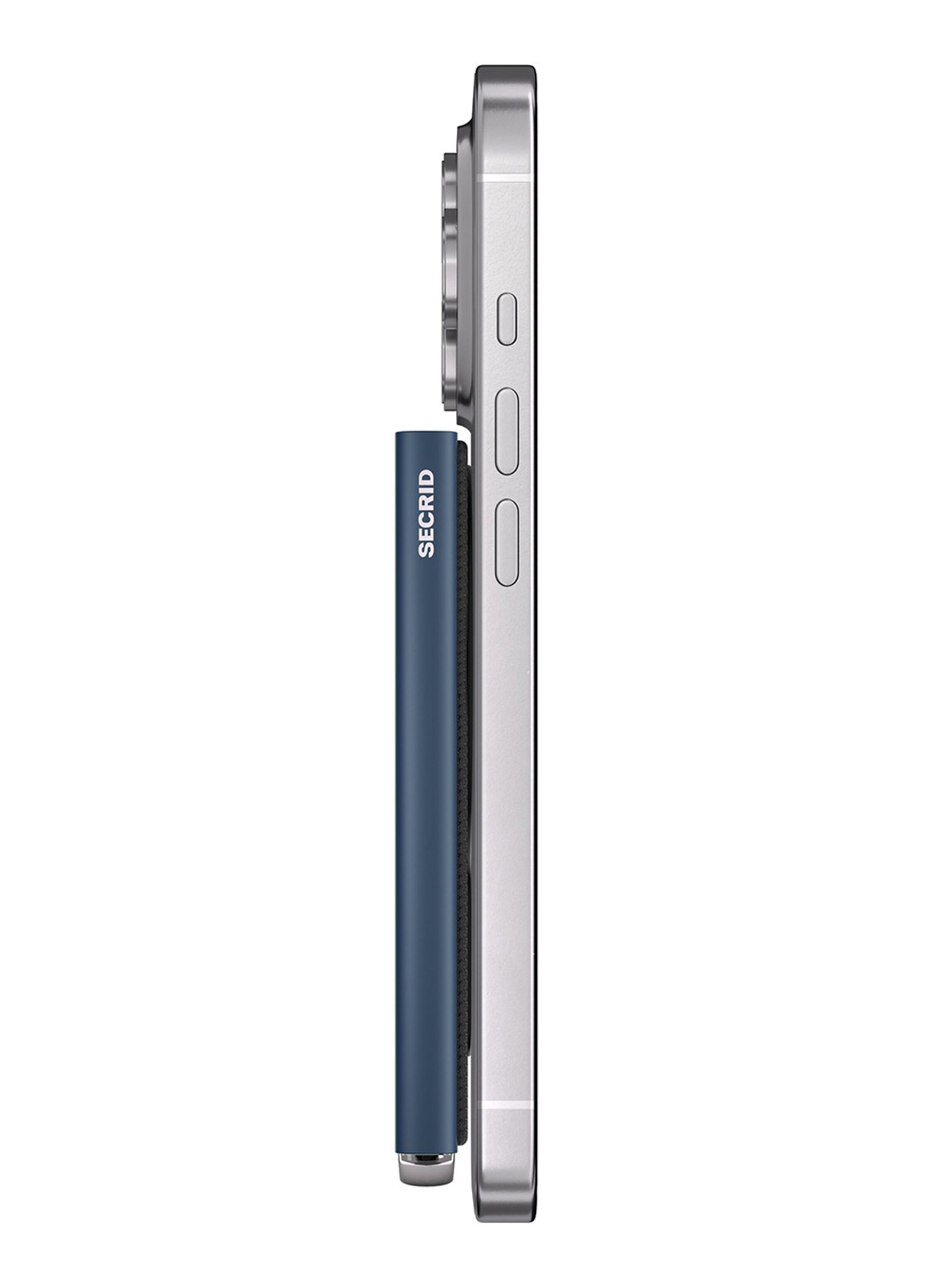 Secrid Cardprotector+ pasjeshouder voor MagSafe - voorkant 5 donkerblauw