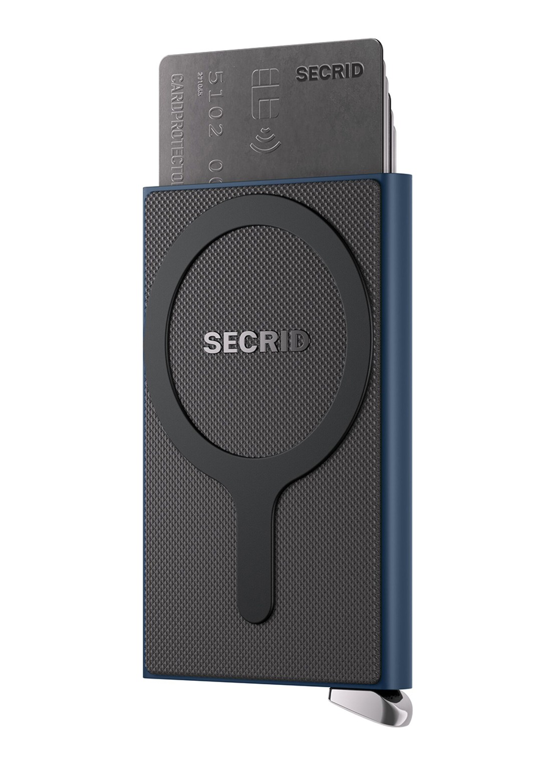 Secrid Cardprotector+ pasjeshouder voor MagSafe - voorkant 6 donkerblauw