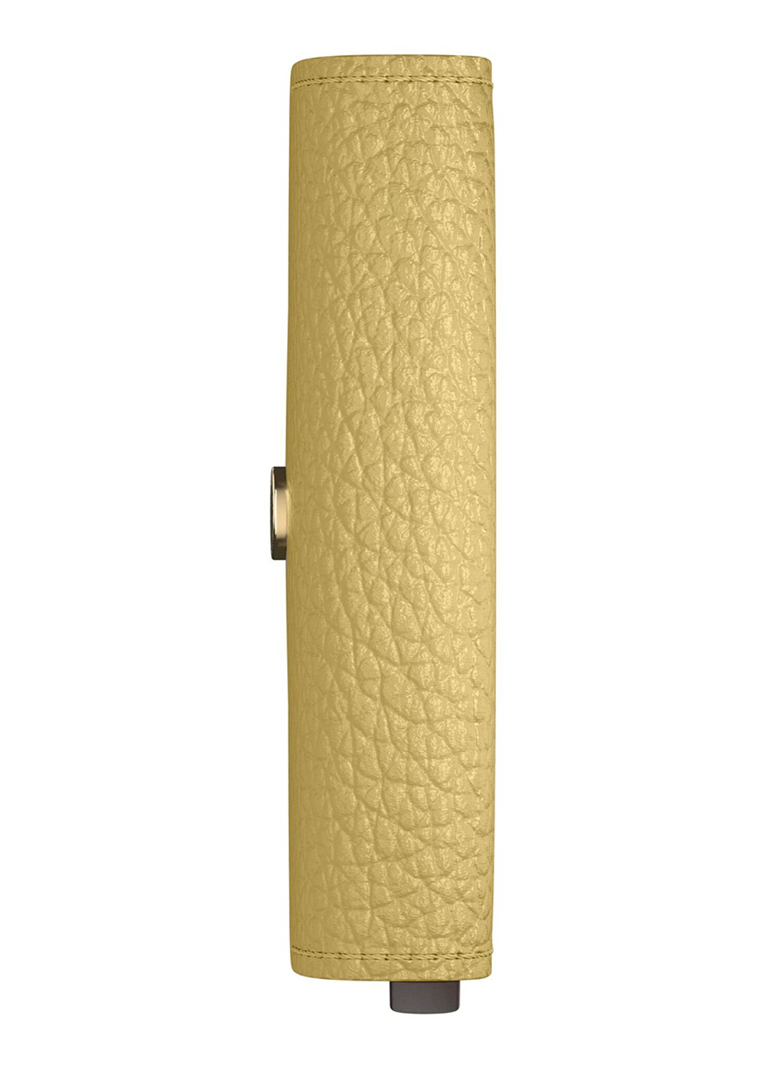 Secrid Enveloppe Pebble pasjeshouder van leer - detail 5 geel