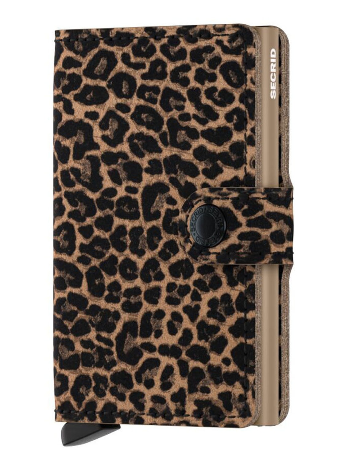 Secrid Leo Miniwallet pasjeshouder - voorkant 3 beige