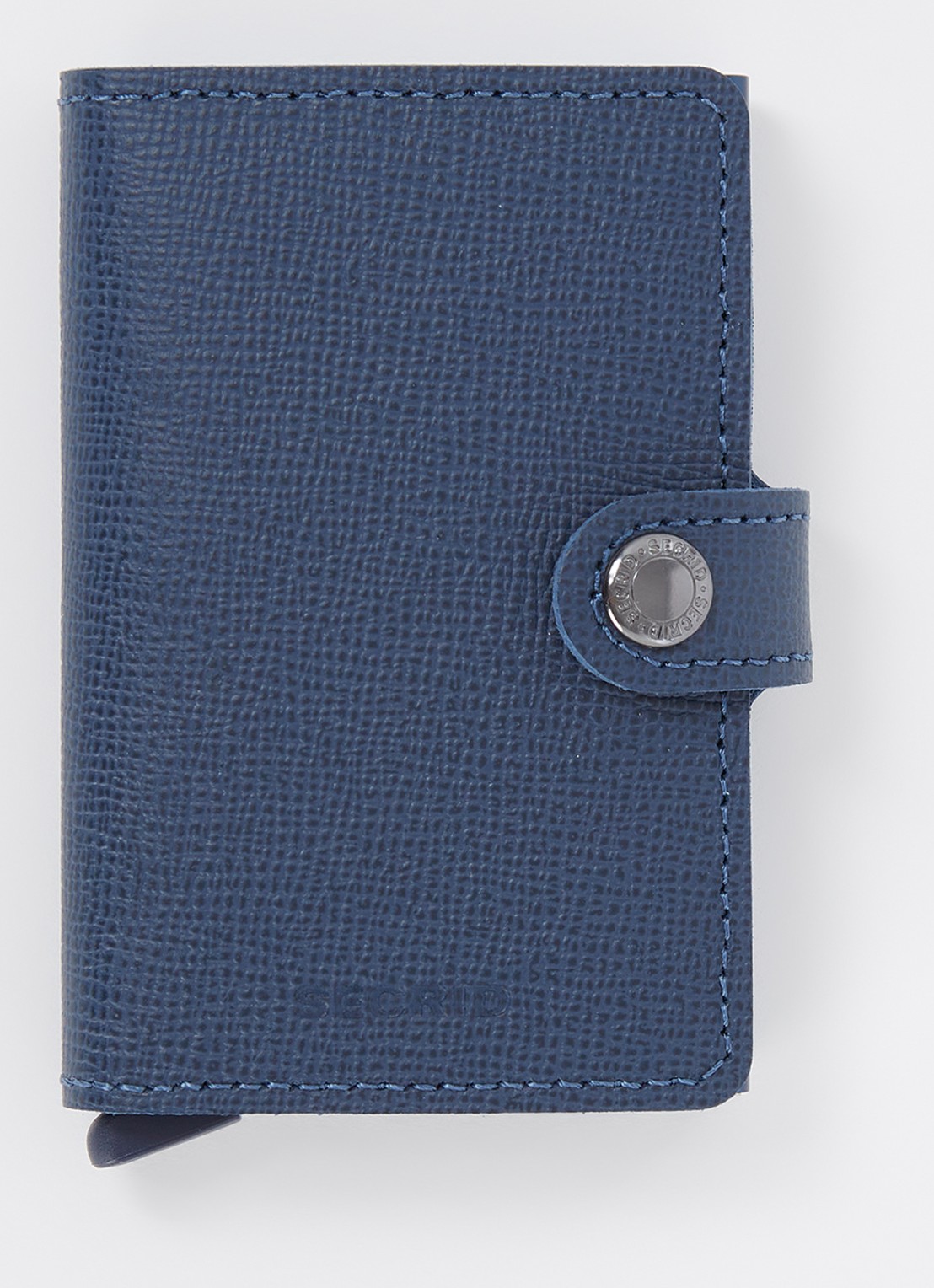 Secrid Miniwallet pasjeshouder van leer - voorkant 2 indigo
