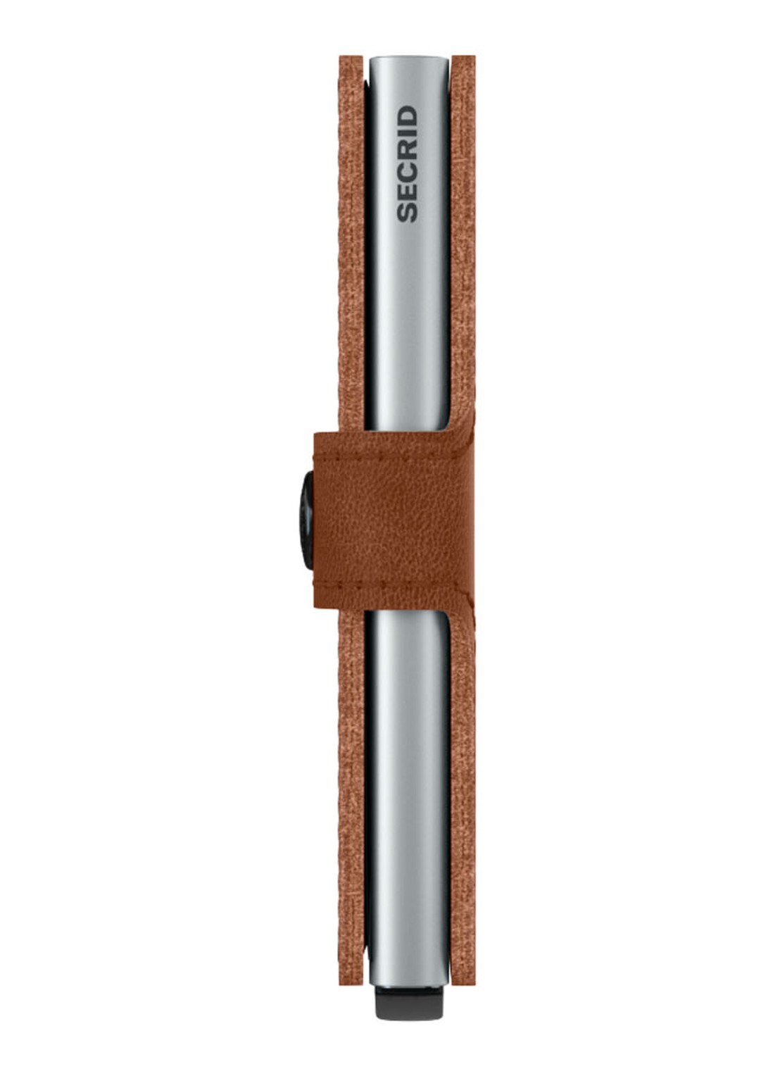Secrid Miniwallet Wallet pasjeshouder van leer - detail 3 cognac