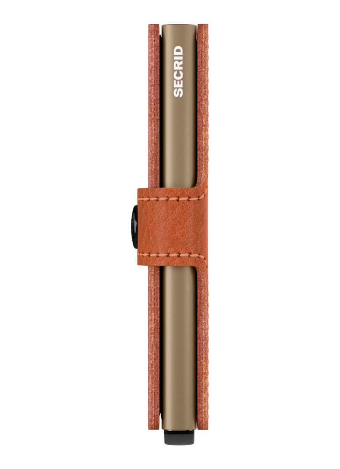 Secrid Miniwallet Wallet pasjeshouder van leer - detail 4 cognac