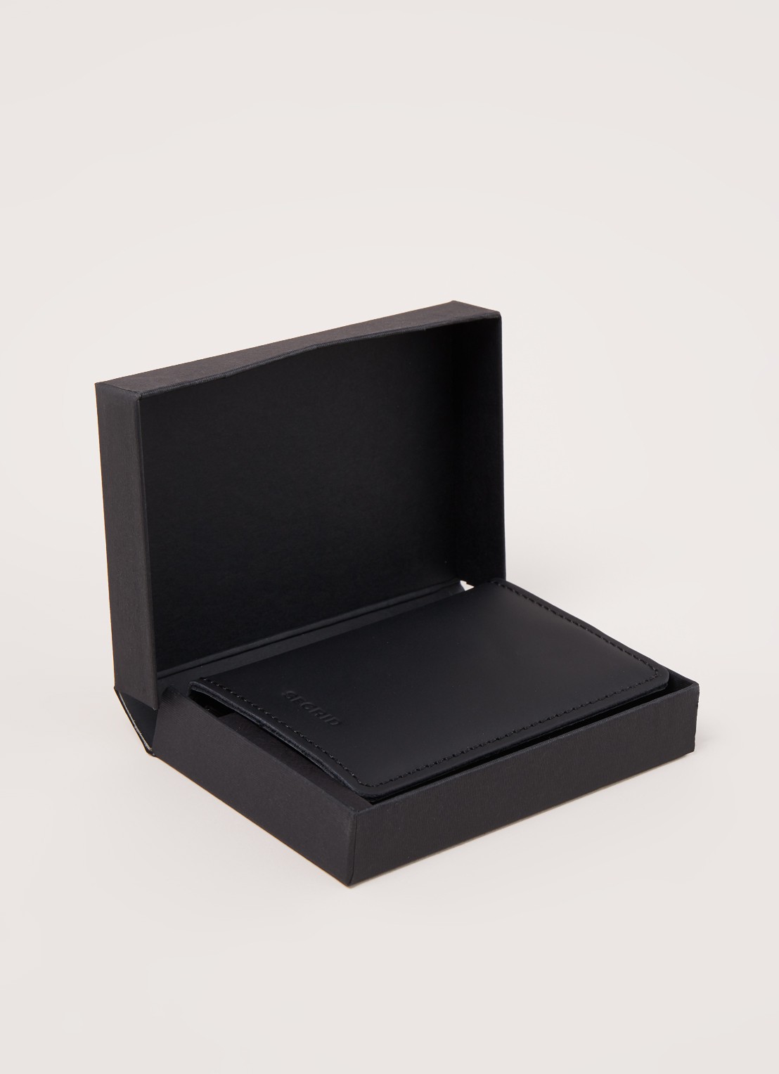Secrid Slimwallet Matte Pasjeshouder van leer - detail 5 zwart