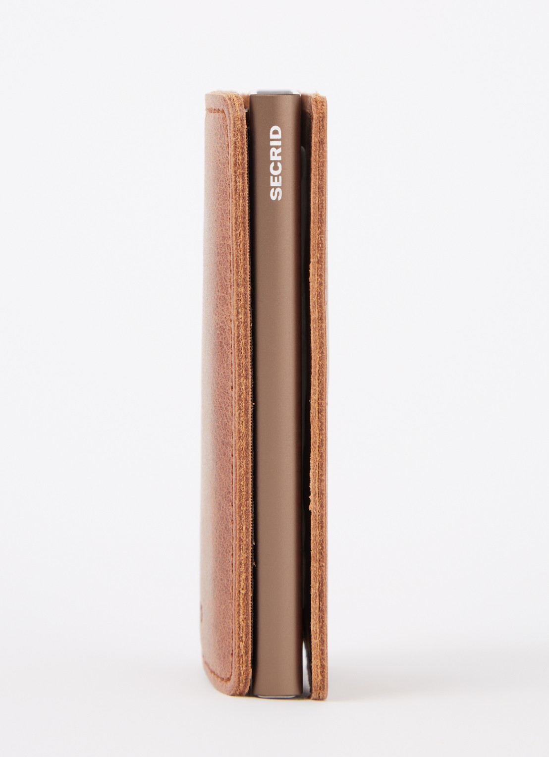 Secrid Slimwallet pasjeshouder van leer - detail 2 bruin