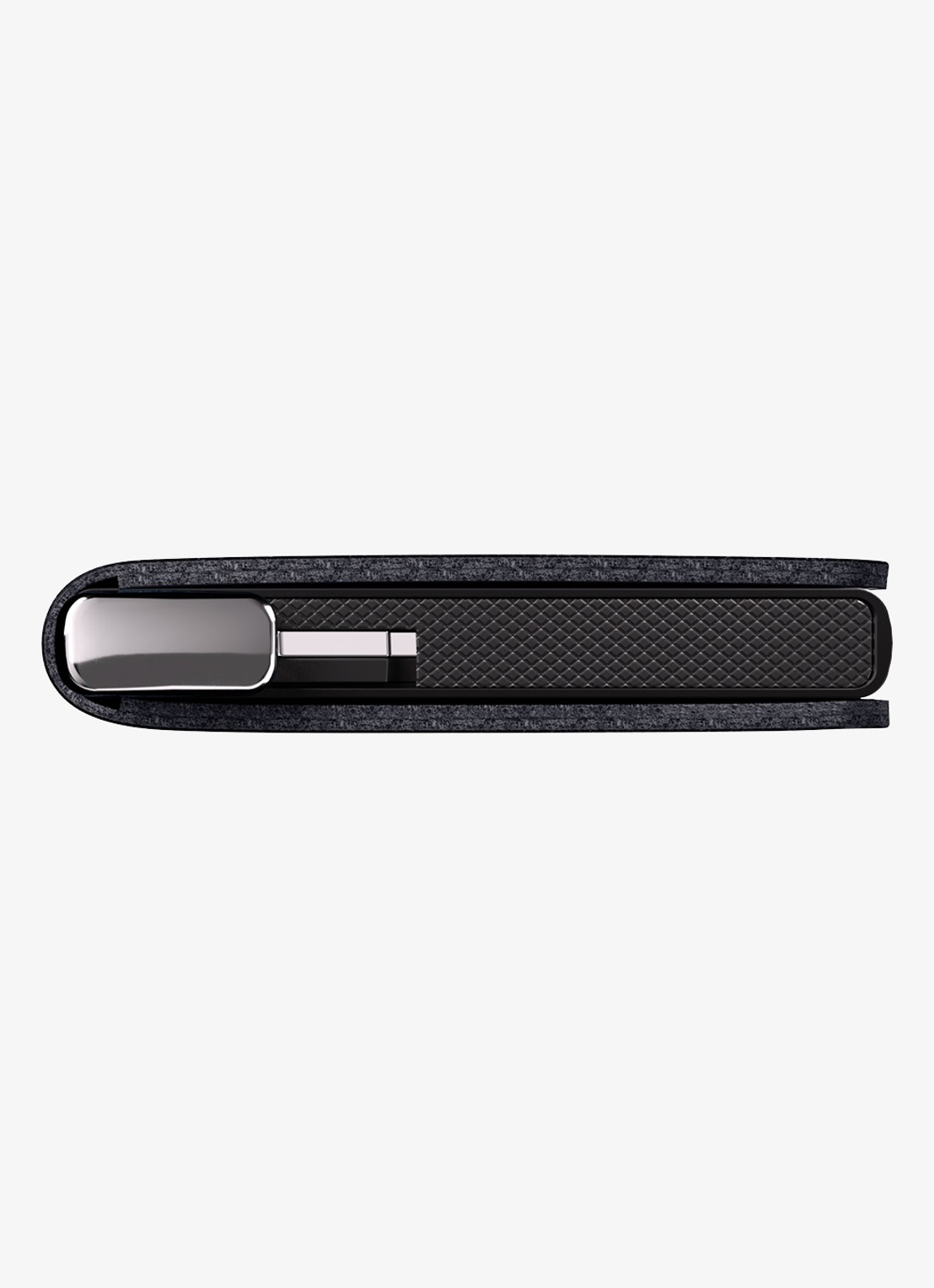 Secrid Slimwallet+ pasjeshouder van leer - detail 6 donkerblauw