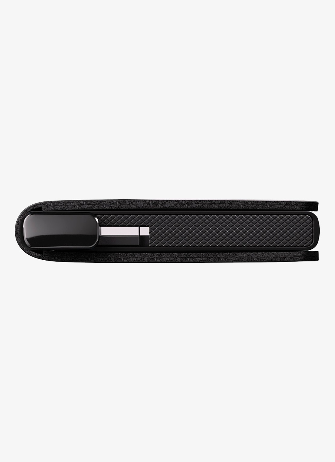 Secrid Slimwallet+ pasjeshouder van leer - detail 6 zwart